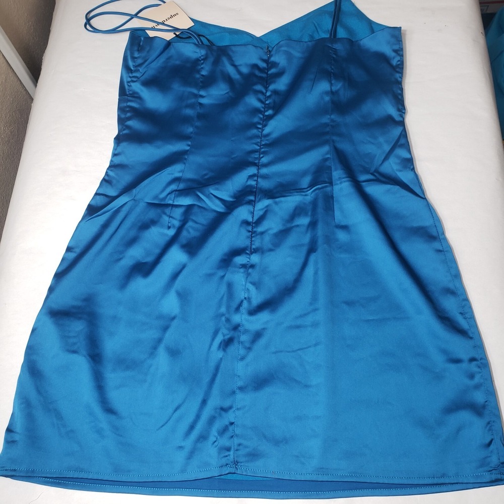 Revolve Superdown Women's Size Medium Sweetheart Mini‎ Dress New With Tags Jewel - Picture 8 of 10